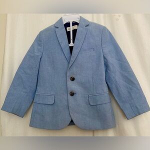 H&M Light Blue Boys' Suit Blazer Size 4-5 Yrs